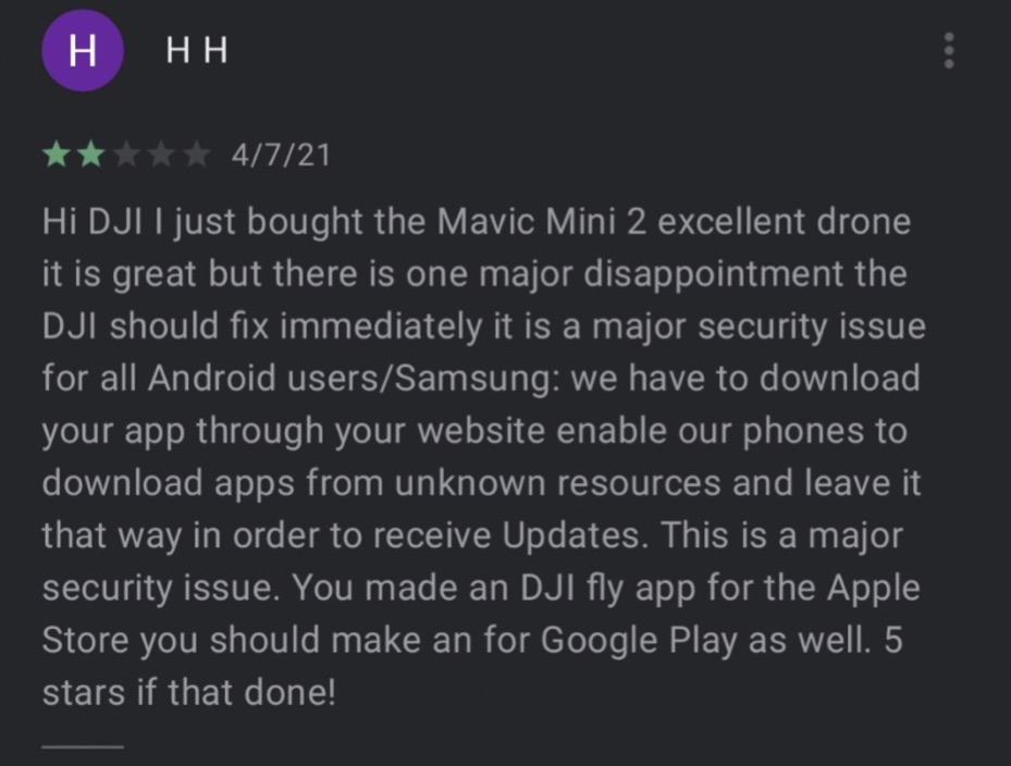 DJI Go Update User Review